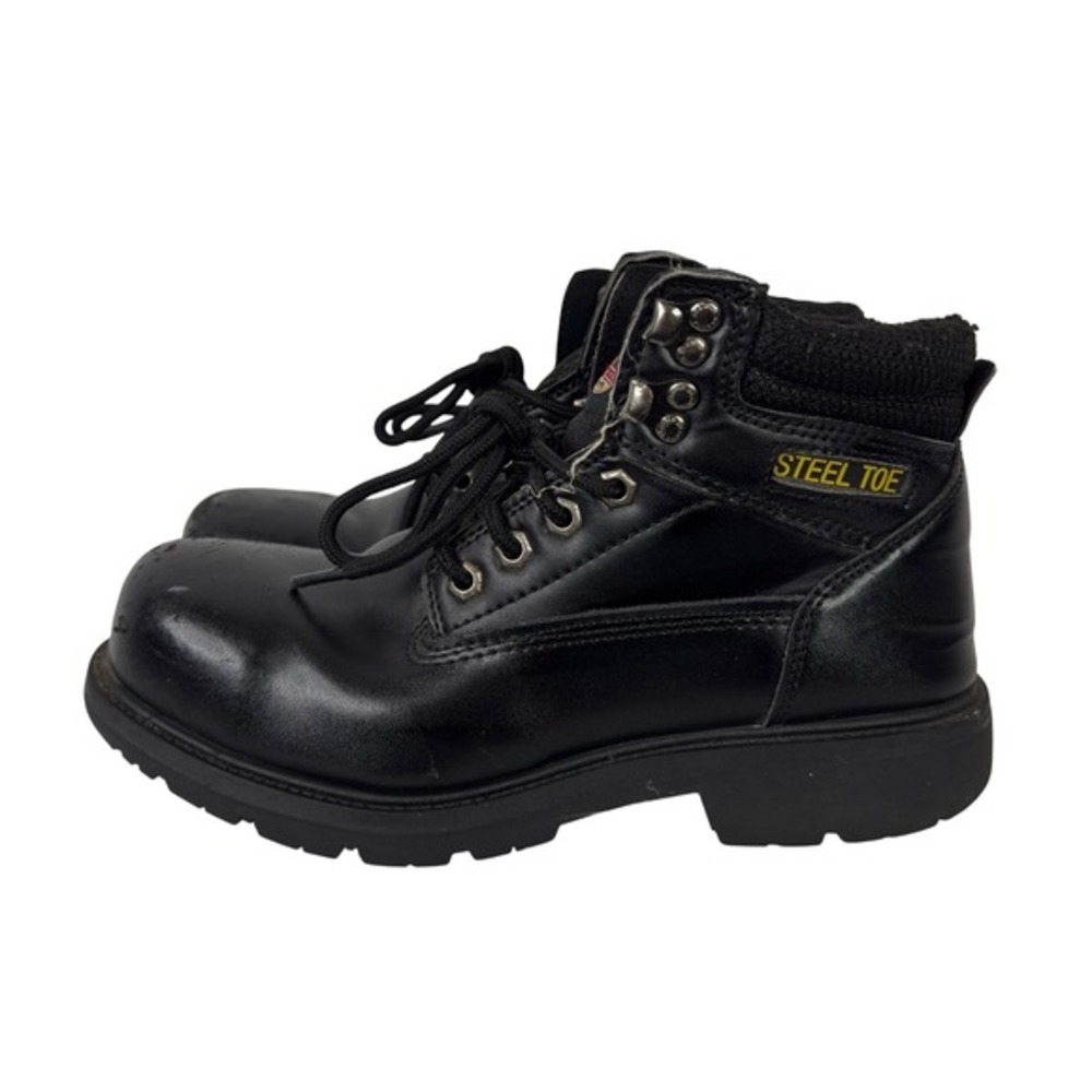 Brahma Steel Toe Work Boots Mens‎ 8W Black